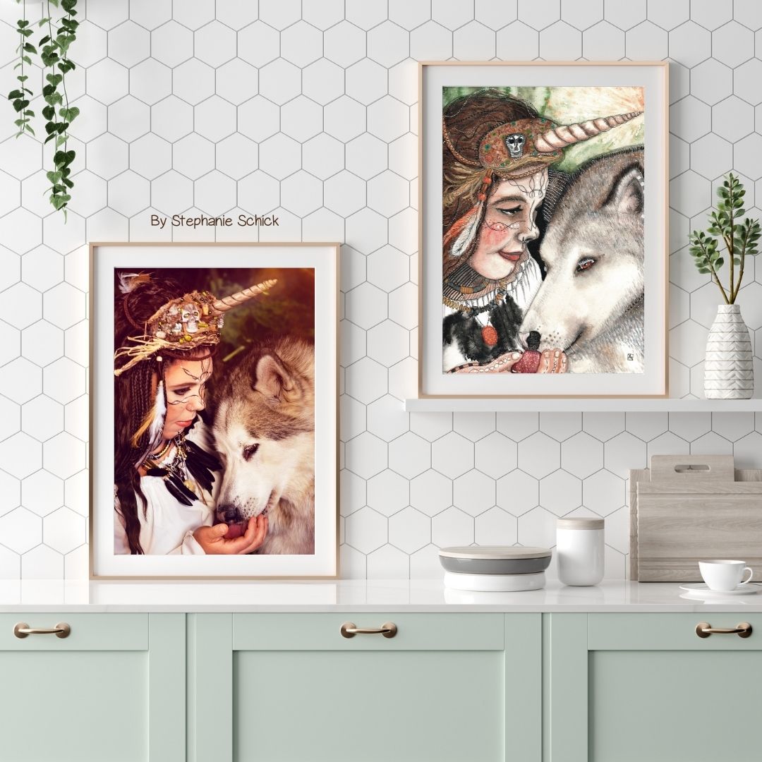 Dein Foto - meine Kunst