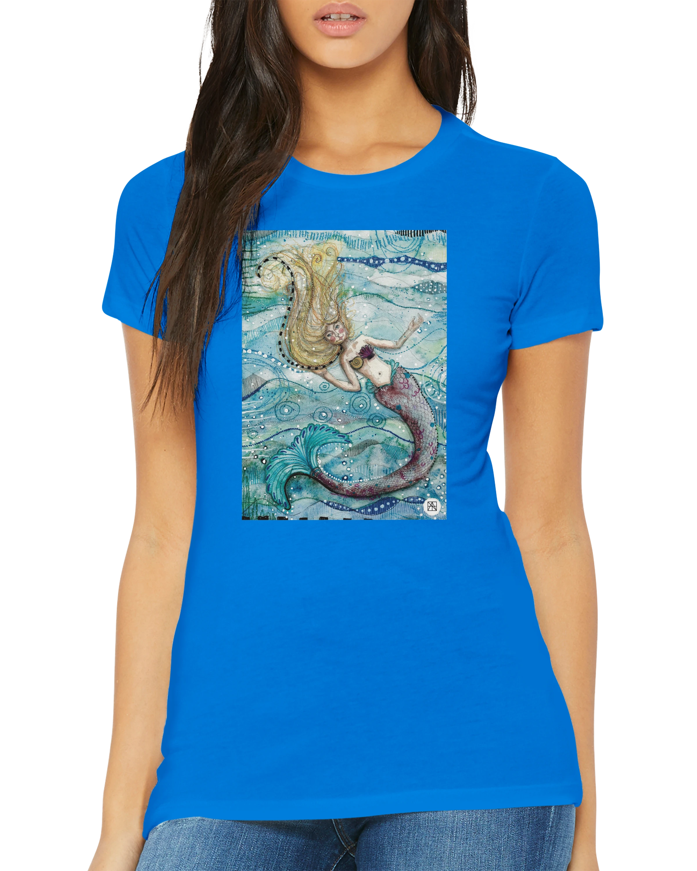 Premium Damen-T-Shirt "Die Kleine Nixe"