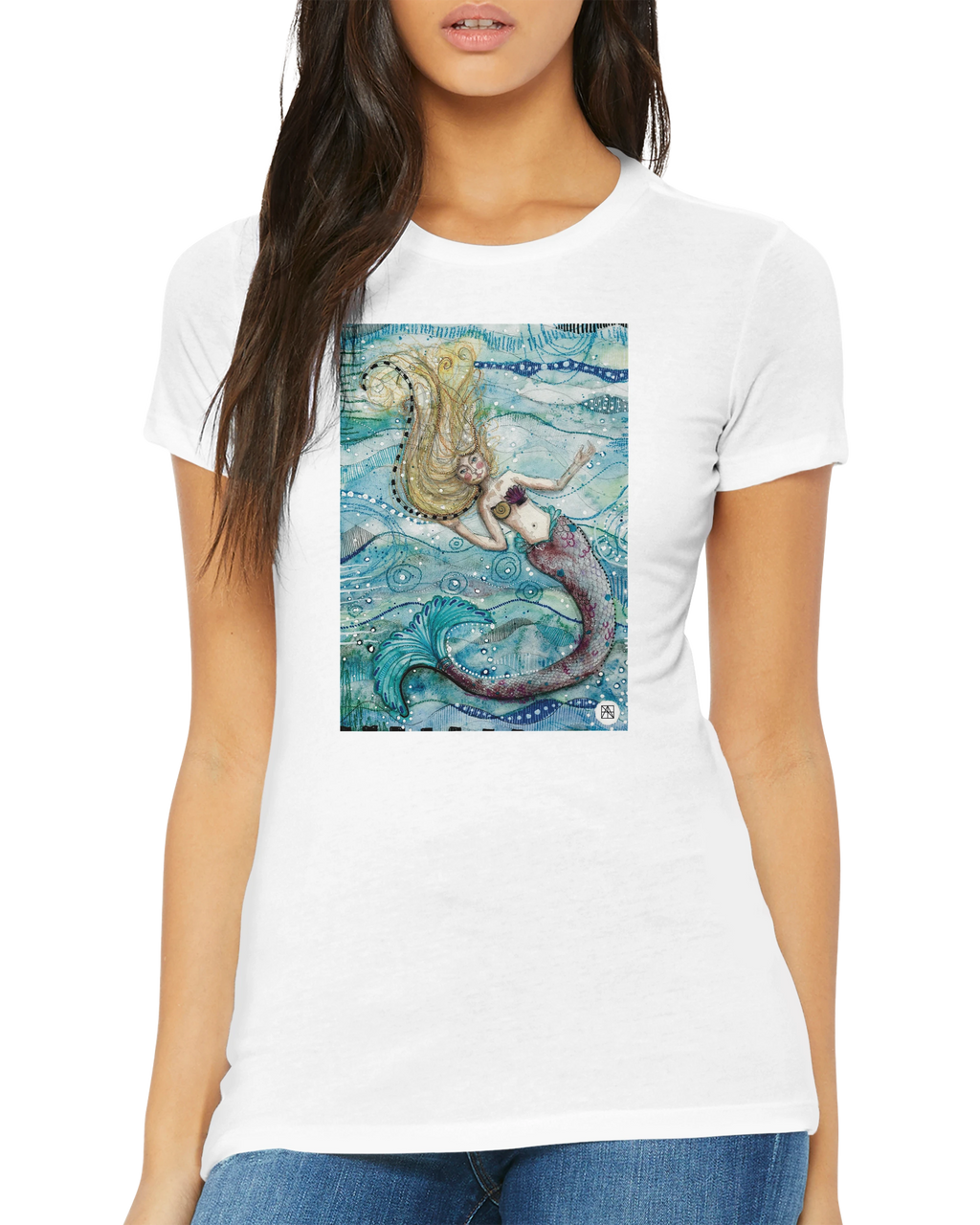 Premium Damen-T-Shirt "Die Kleine Nixe"