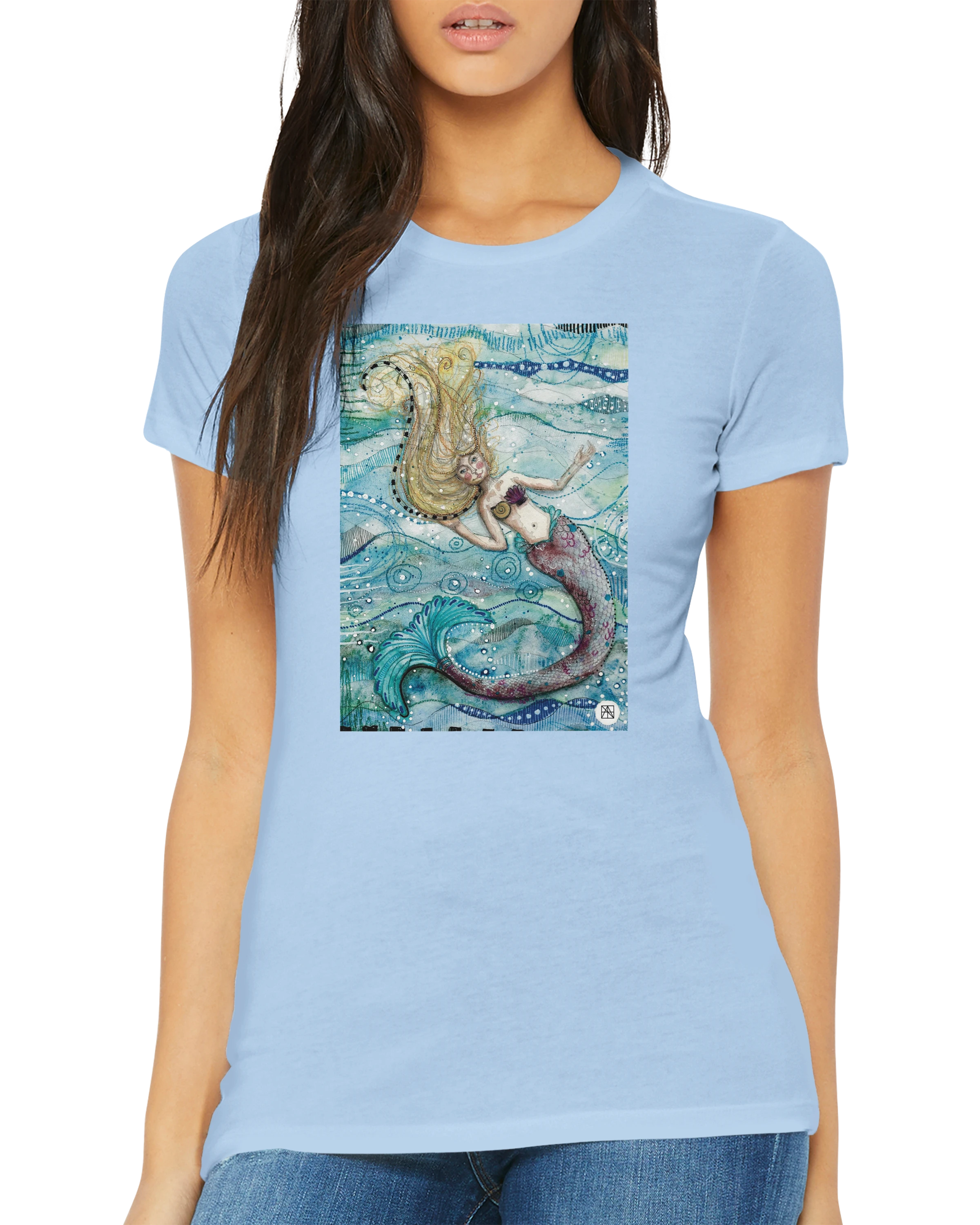 Premium Damen-T-Shirt "Die Kleine Nixe"