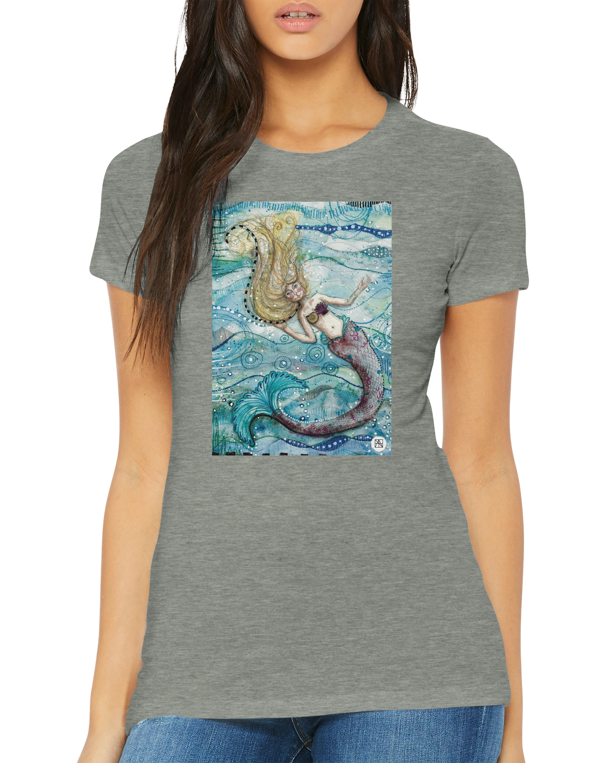 Premium Damen-T-Shirt "Die Kleine Nixe"